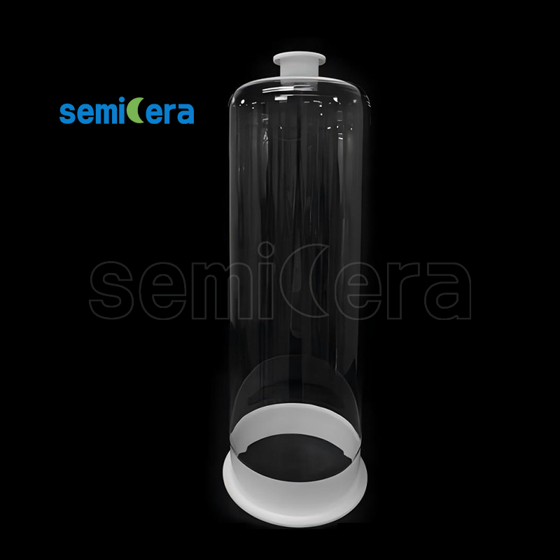 High Purity Quartz Bell Jar-3